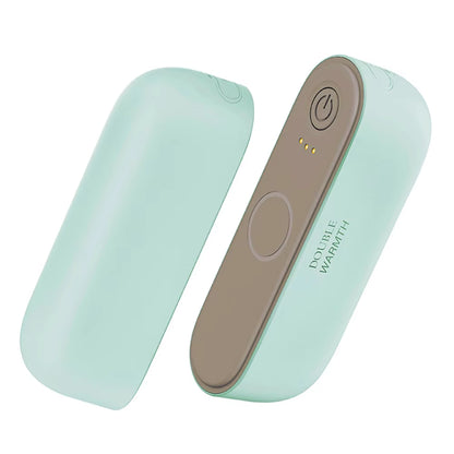 2In1 Magnetic Rechargeable Hand Warmers Electric Portable Handwarmers Long Lastin Safe Heating Warmer Pocketheater Winteroutdoor